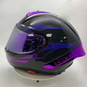  Visor Cover Motorcycle ShieldPro PurpleVisor