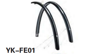 YK-FE01 Black Durable Fenders
