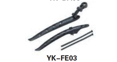 YK-FE03 High-end Plastic Bicycle Fenders