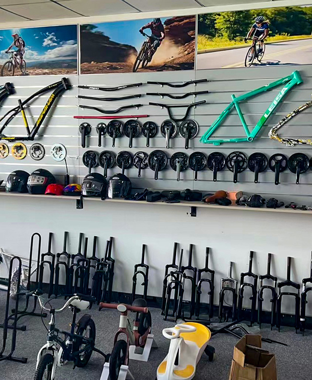 Partnering with leading brands in the bicycle industry