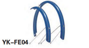 YK-FE04 Slick Curved Riding Companion Fenders